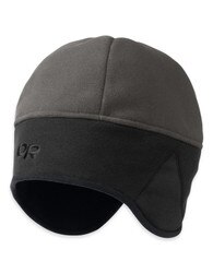Outdoor Research Wind Warrior Hat in Charcoal and Black